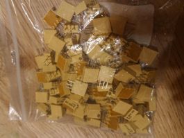 100 Stk Trimmer 500k 10% 0.5W stehend - Poti, Potentiometer