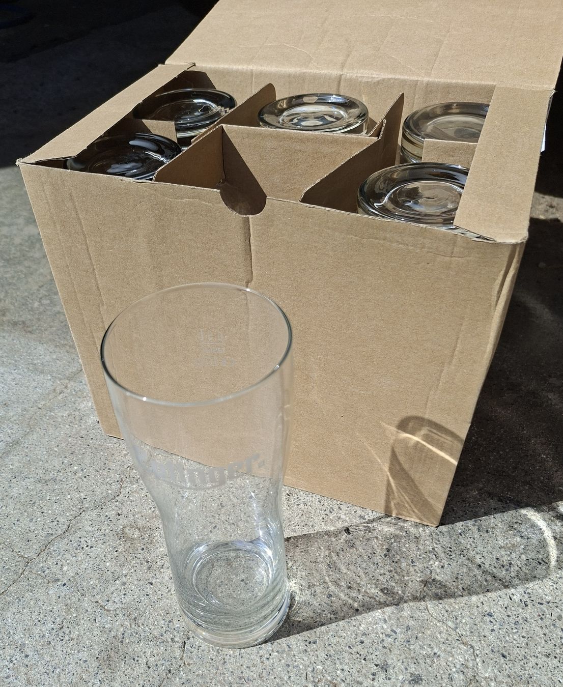Verres: Eptinger Gläser 5dl – D'occasion à Sargans par sonja042
