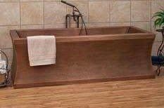 Badewanne Freistehende Kupfer Wanne Badewannen Doppelwandig