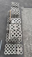 Rasengitterstein 48.5m², 202 Stk., 60x40x8cm, Beton, Grau