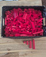 Lego Rote Einzelsteine 1.3 kg