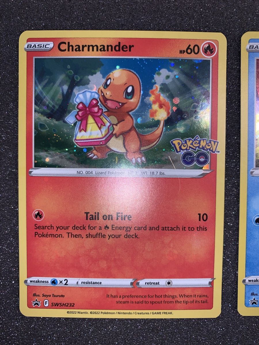 Pokémon Carte collezionabili: Charmander, Squirtle, Bulbasaur PROMO GO – Usato da Bironico venduto da ars_z6lb 2