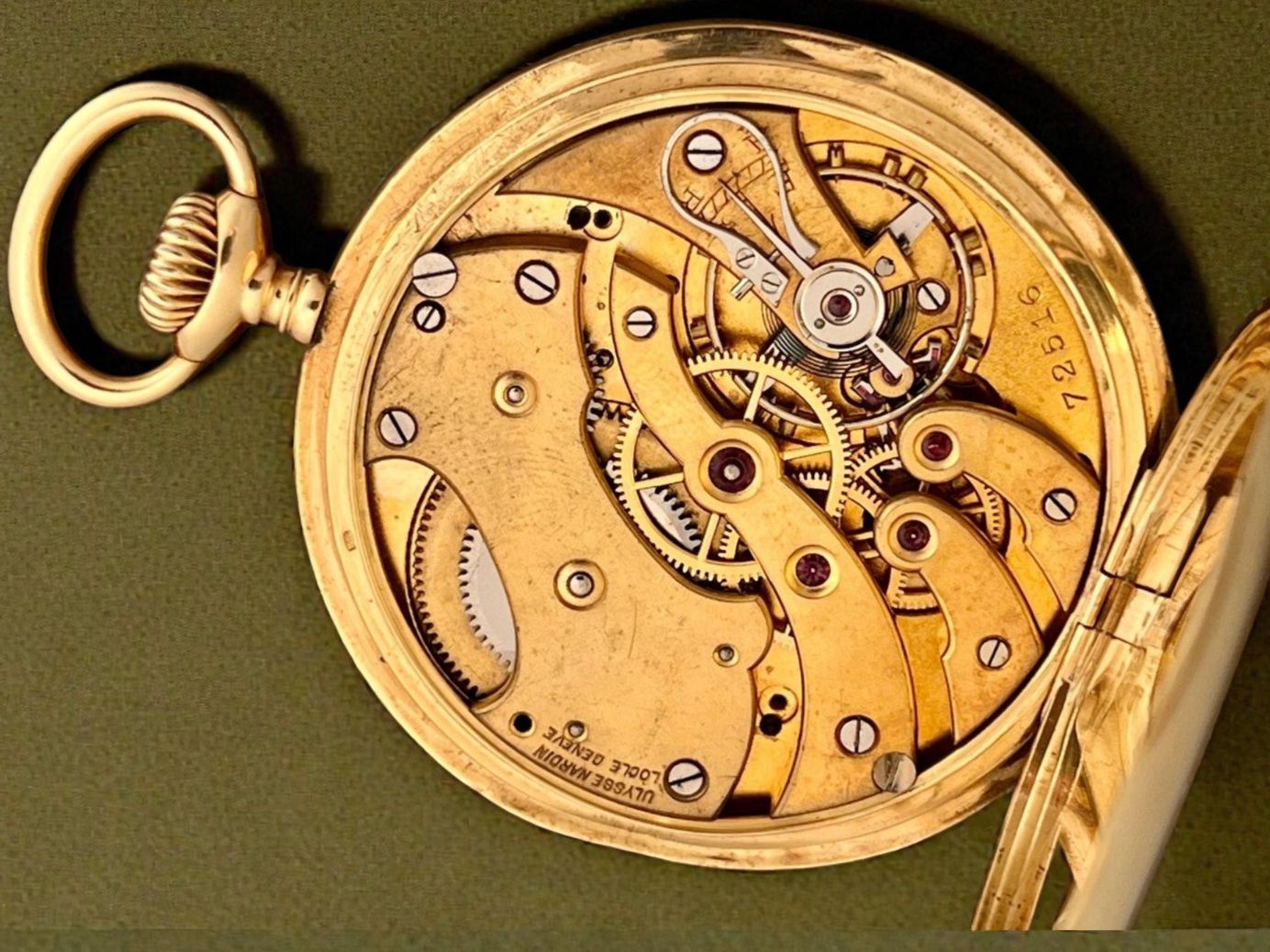Ulysse Nardin Orologi: Ulysse Nardin 18k Gold Pocket Watch – Usato da Apples venduto da the_7jtf 2