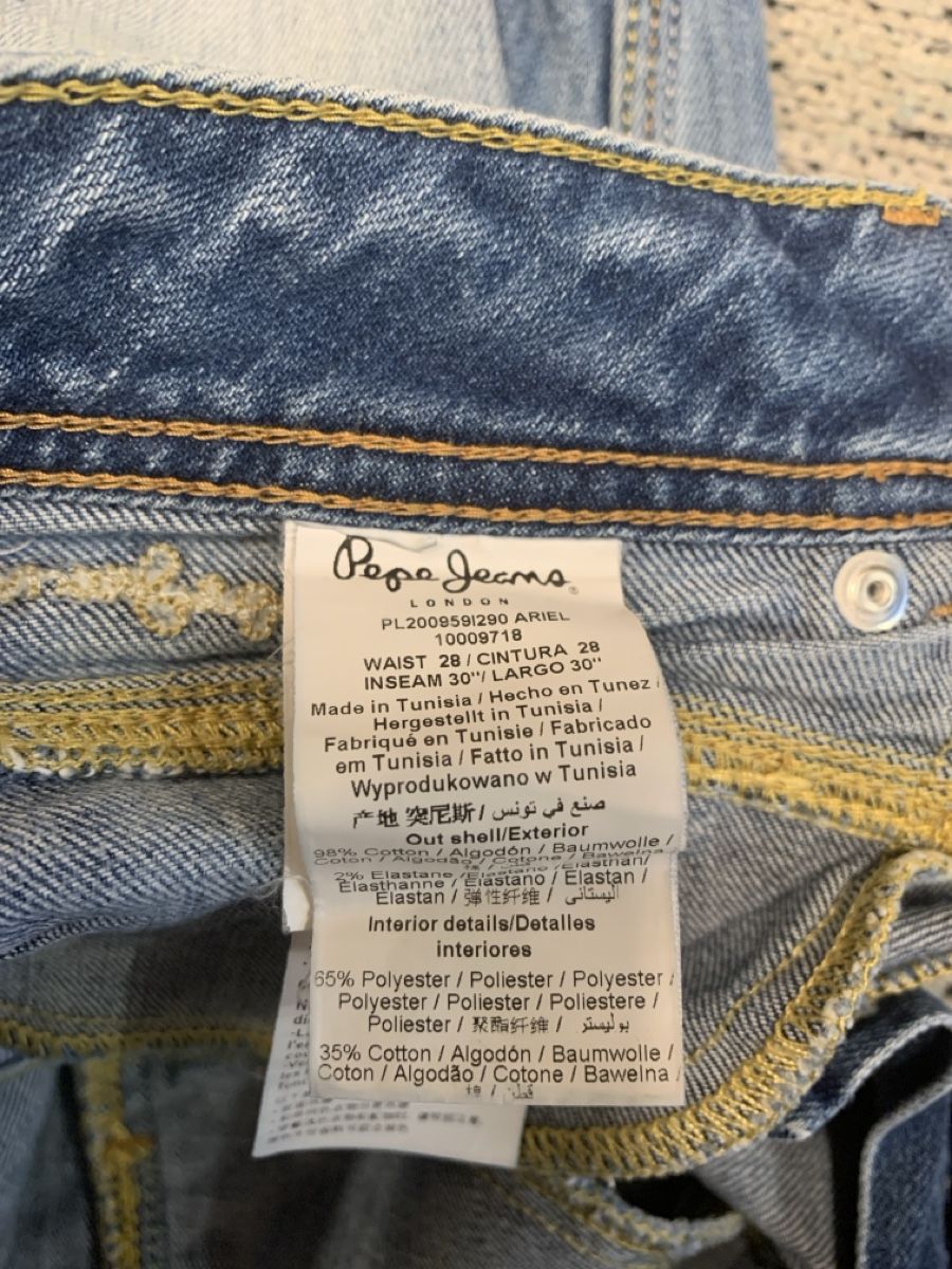 Pepe Jeans Jeans: Pepe Jeans Ariel W28/L30 – Usato da Haag (Rheintal) venduto da Lolette-SG 6