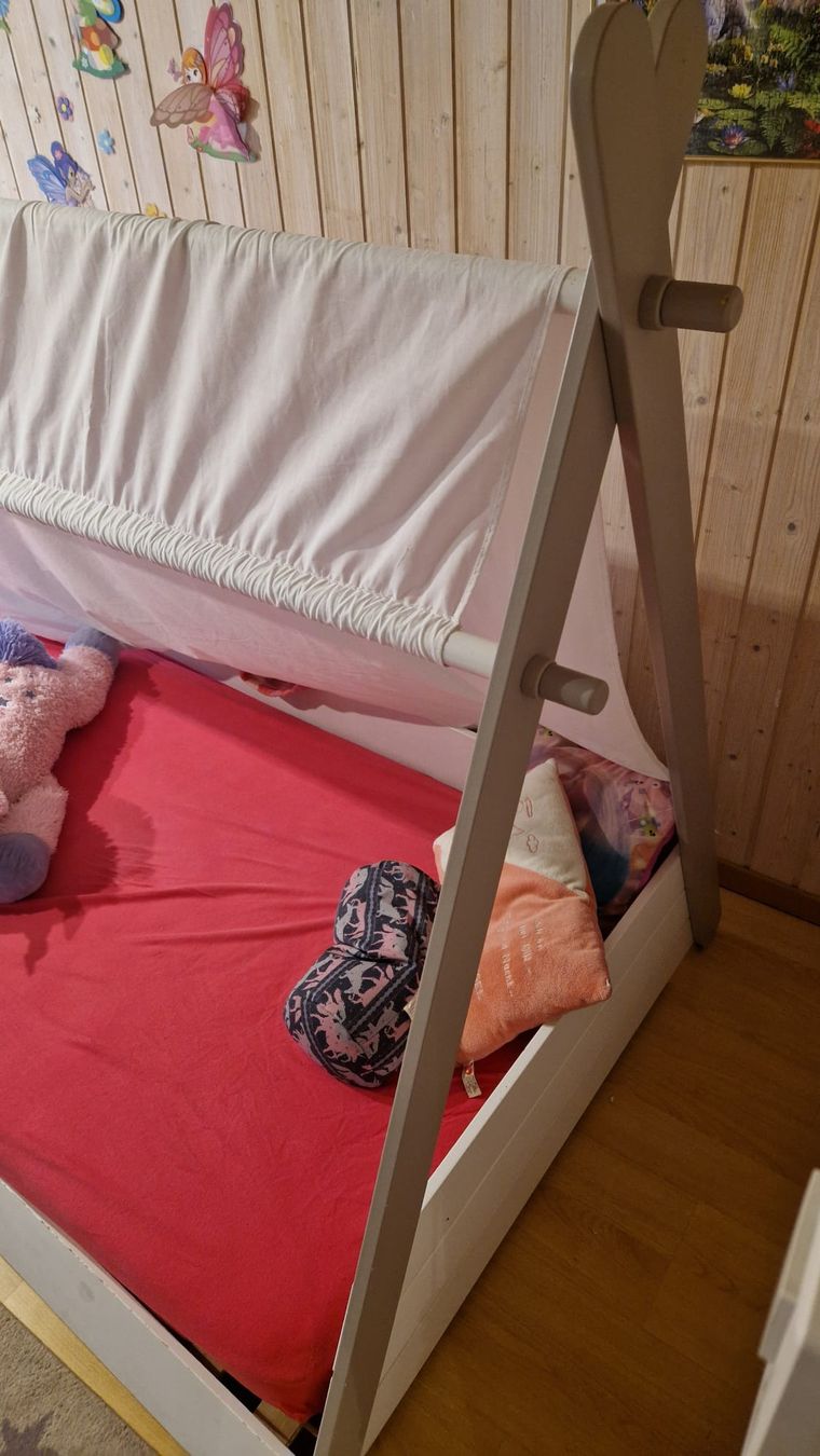 Lits: Kinderbett in Weiss – D'occasion à Schüpfen par jedi75 1