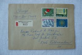 1970 FDC Sondermarken II & Schweizer Alpen