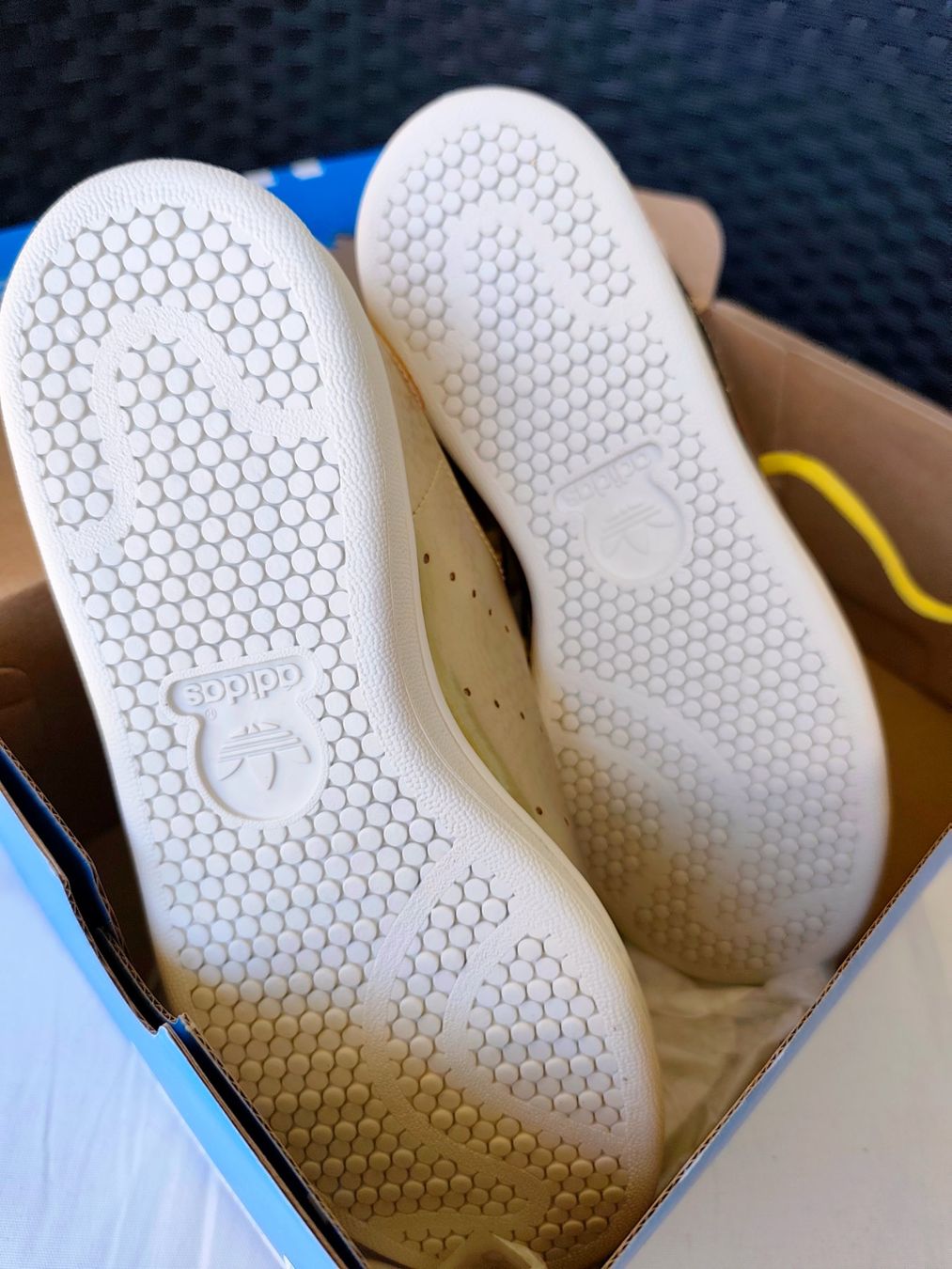 Adidas Scarpe da uomo: Adidas Stan Smith Gold Gr. 38 Brandneu – Nuovo e nell'imballaggio originale da kloten venduto da Docsgirl 8