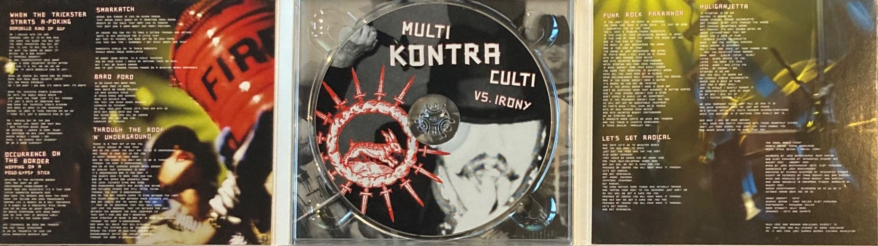 CD: GOGOL BORDELLO - MULTI KONTRA CULTI VS. IRONY – Usato da Poliez-Pittet venduto da Newtown-Records 2