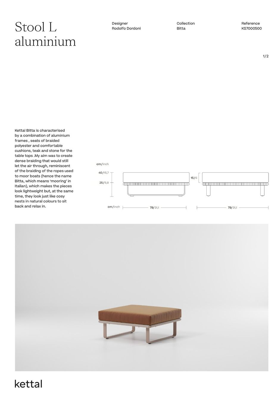 Sedie a sdraio: Kettal Designer-Gartenlounge – Usato da Zürich venduto da Mike3000 9