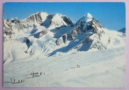 Bergstation Corvatsch, Skiabfahrt, Bernina Gruppe
