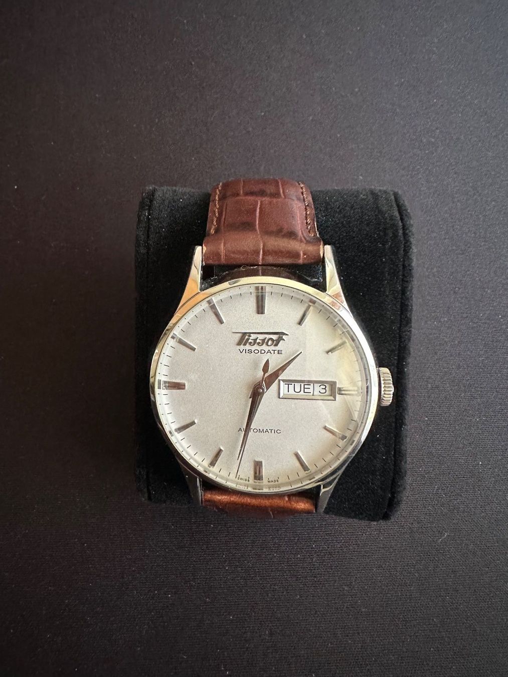 Tissot Orologi: Tissot Visodate Heritage automatik – Usato da Grenchen venduto da redstar03