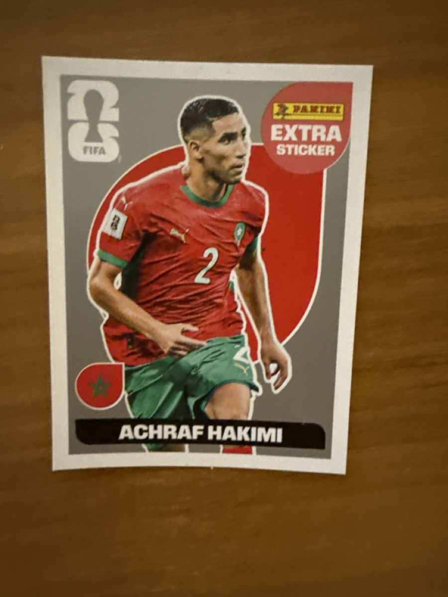 Panini Carte collezionabili: Panini Silber Achraf Hakimi – Nuovo (secondo la descrizione) da Luzern venduto da missmoody