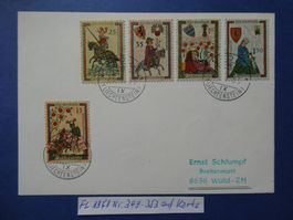 FL 1961 Nr. 349-353 auf Karte