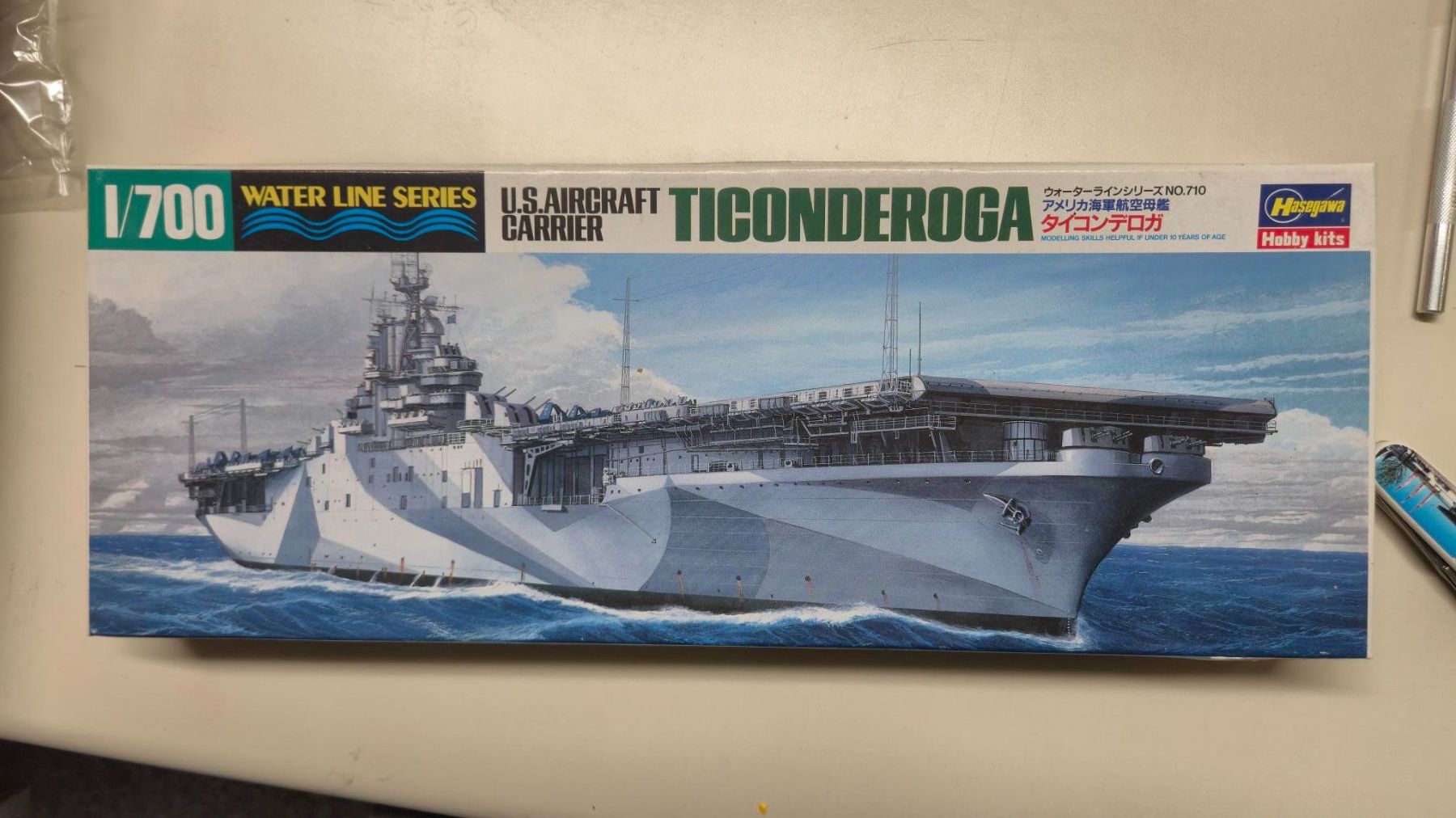 Modellbausätze & Standmodelle: U.S. Aircraft Carrier USS Ticonderoga – Neu und originalverpackt aus Wettingen von Mmarb