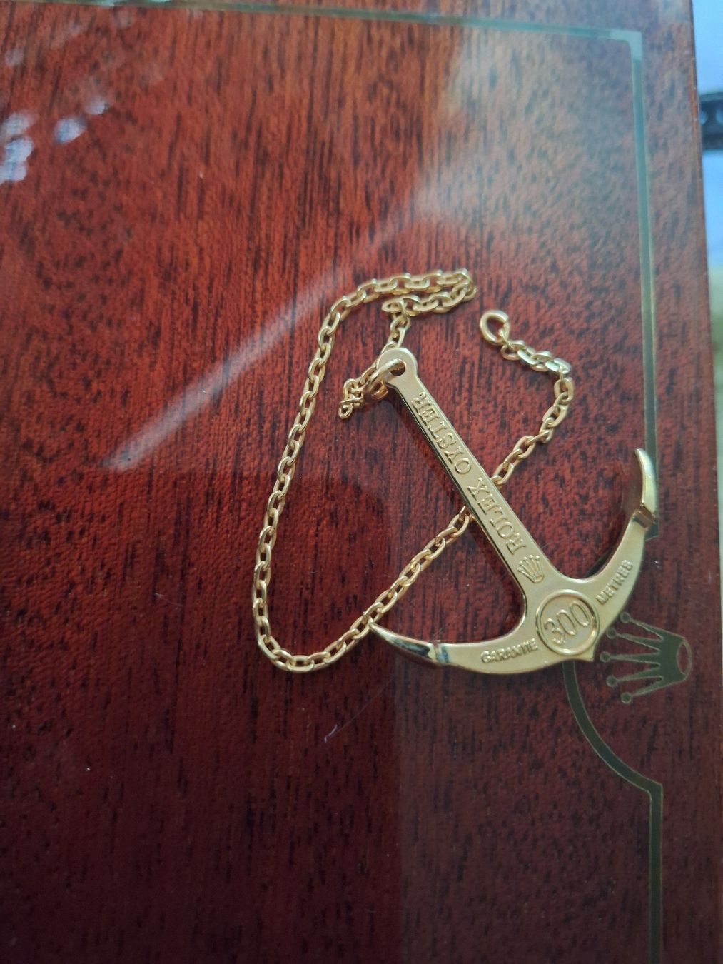 Sonstiger Schmuck: Rolex Anker Submariner gold – Neu und originalverpackt aus Zürich von Interestingthing