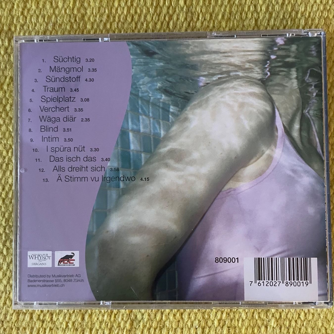 CD: AUTSEID-INTIM – Usato da Rorschacherberg venduto da CD-Roli 1