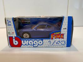 Porsche 911 Carrera 1-43 Bburago Fire 114