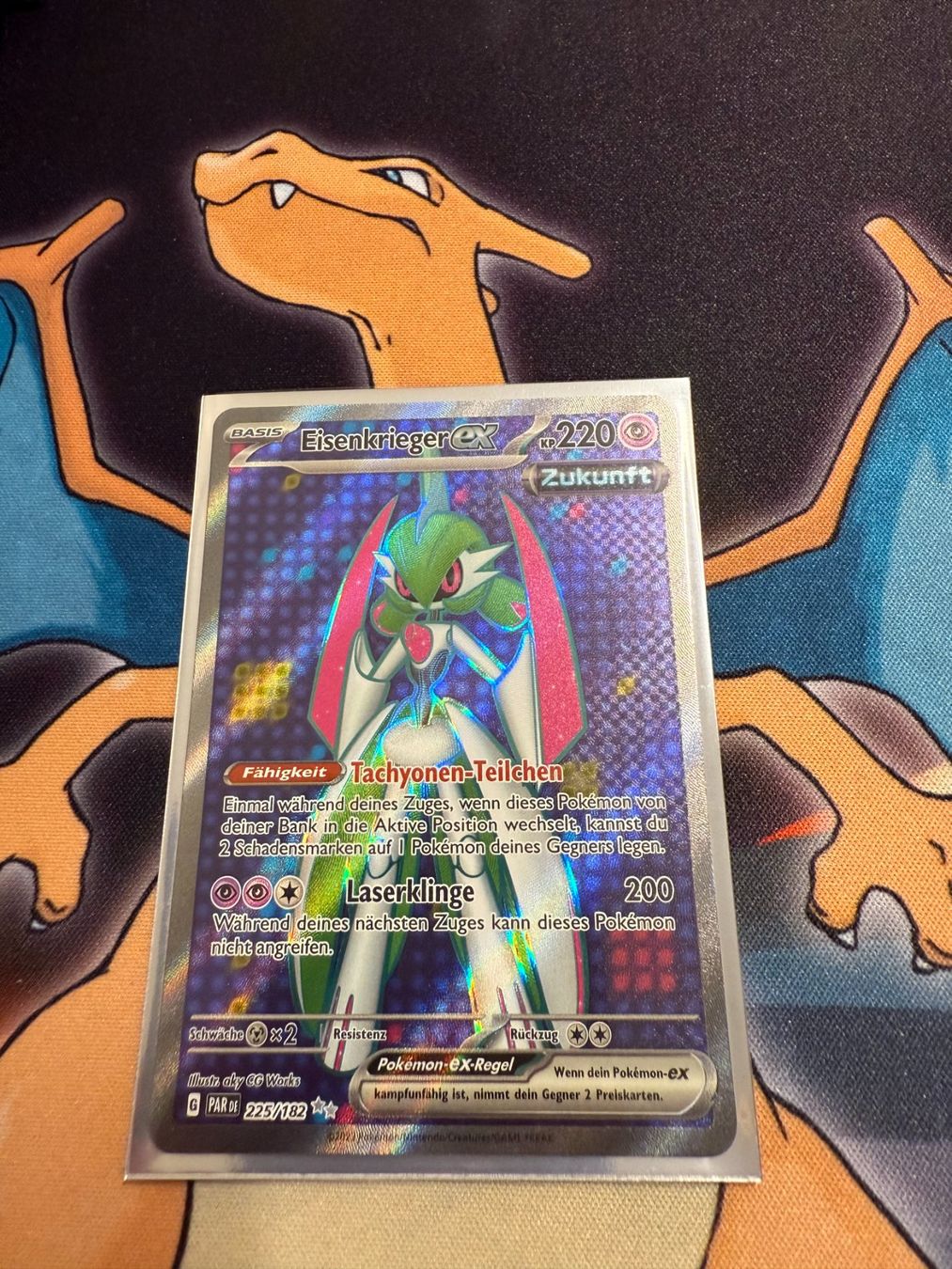 Pokémon Carte collezionabili: Eisenkrieger ex (PAR 225) - Paradoxrift – Nuovo (secondo la descrizione) da Bülach venduto da Pfrenzel