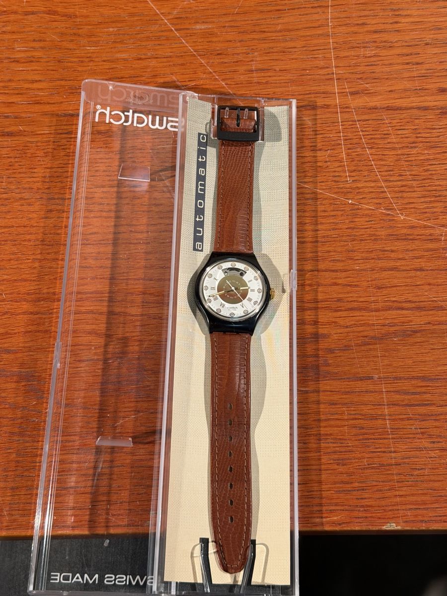 Swatch Uhren: Vintage Swatch Automatic Watch with Original Packaging – Gebraucht aus Lausanne von artnouveau04 2