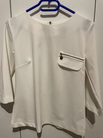 Weiße Oberteil von FIGL mit ZIP gr 36