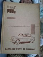 Catalogo Parti di Ricambio Fiat 1900 B von 1956