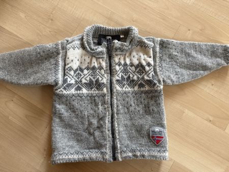 Original Norweger Strickjacke 100% Wolle