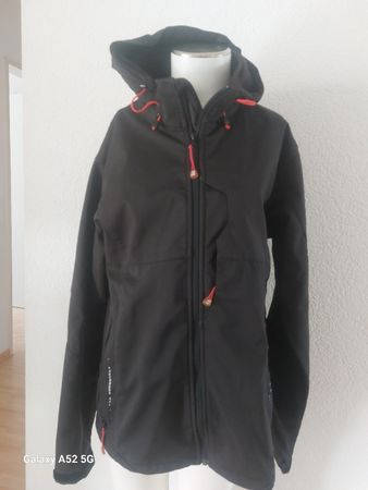 Alpine Pro Outdoor Jacke, Grösse M, Schwarz, Top Zustand!