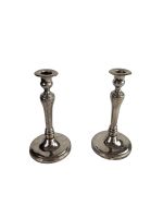 Kerzenständer 2er-Set silber