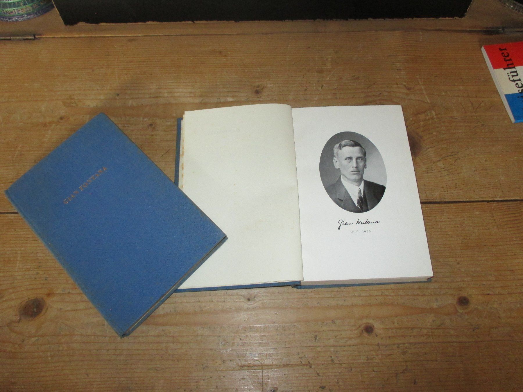 Bücher: Gian Fontana  5 Bände, 1940 – Gebraucht aus Flims - Dorf von Stagediver 3