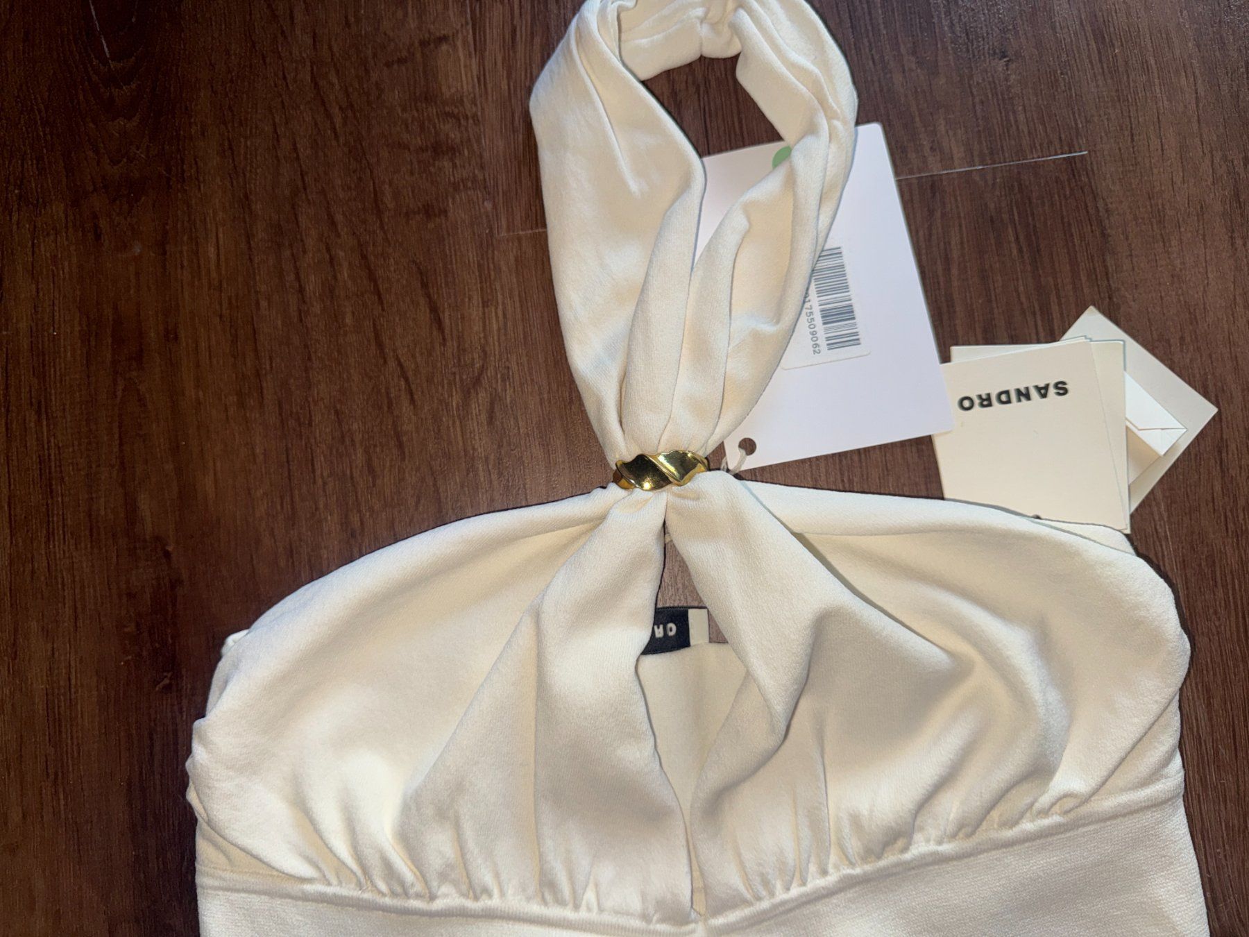 Sandro Top: New £219 Sandro bodysuit - 3 – Nuovo e nell'imballaggio originale da St-Sulpice VD venduto da juhdu 5