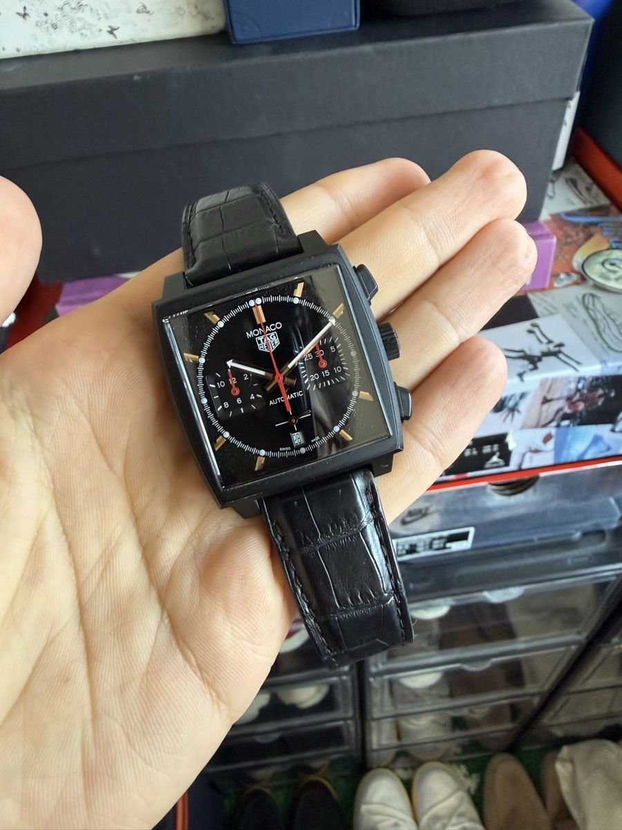 Tag Heuer Montres: Tag Heuer Monaco Dark Lord – Neuf (Voir description) à Genève par SG_73