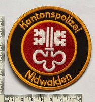 1 Polizei Abzeichen Kantonspolizei Nidwalden