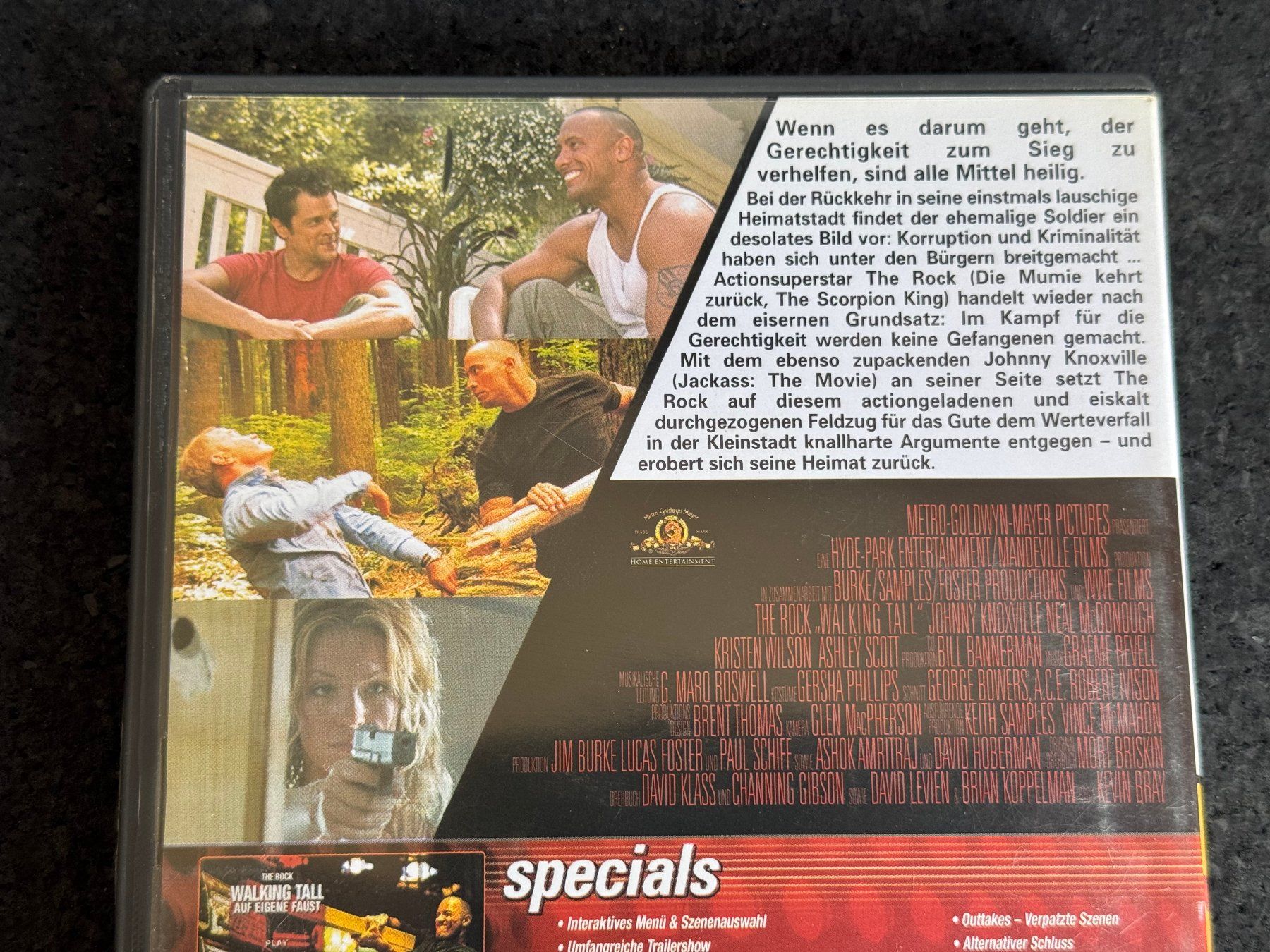 Tutti i DVDs: The Rock Walking Tall "auf eigene Faust" DVD DE/EN/FR/IT/SP – Usato da Fribourg venduto da tschjoly 2