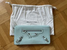 Balenciaga Portemonnaie türkis
