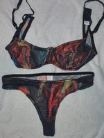 Hot Sommer Set, Colorfull BH-Set, Party Slip, Thong Carneval