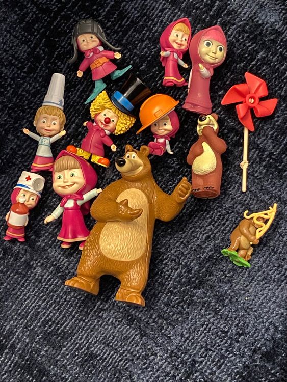 Mascha und der Bär Figuren Kaufen auf Ricardo