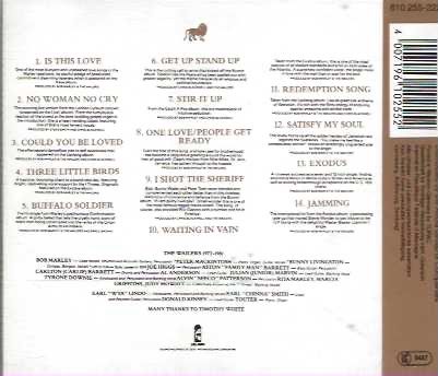 CD: BOB MARLEY - LEGEND – Usato da Stansstad venduto da mojowo 1