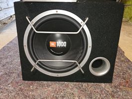 JBL 1000W Auto Subwoofer inkl. XCA 1000 Endstufe