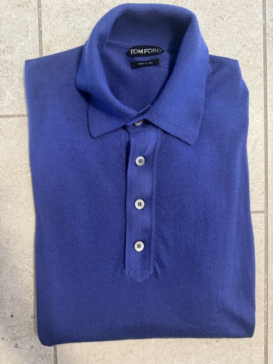 Pullover & Sweatshirts: TOM FORD Pullover 100% Cashmere Groesse 50 blau NEU – Neu (gemäss Beschreibung) aus Zürich von Loco028 1