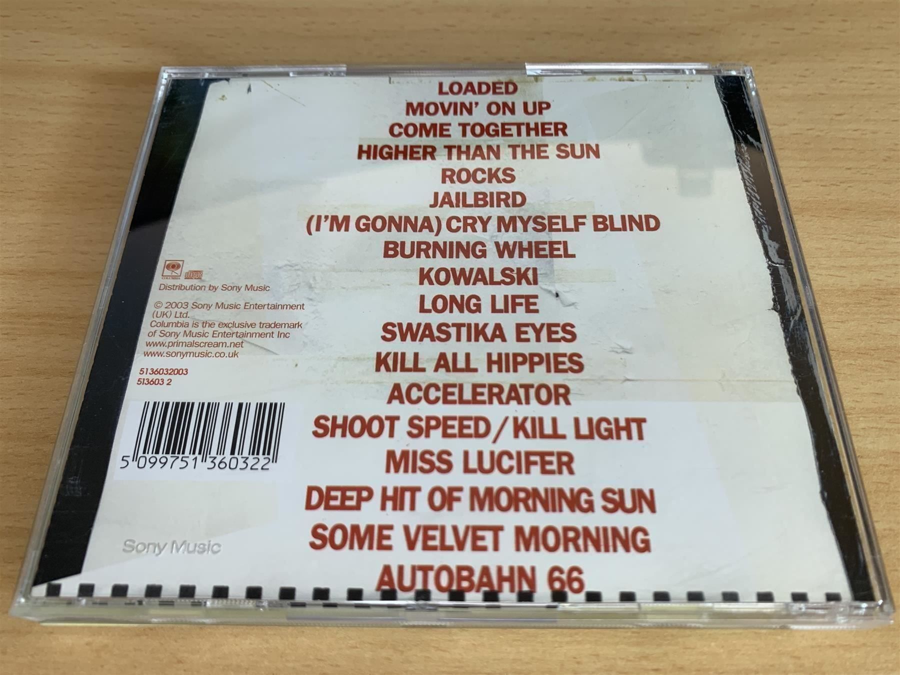 CD: Primal Scream – Dirty Hits – Usato da Rikon im Tösstal venduto da Alpenmutz 1