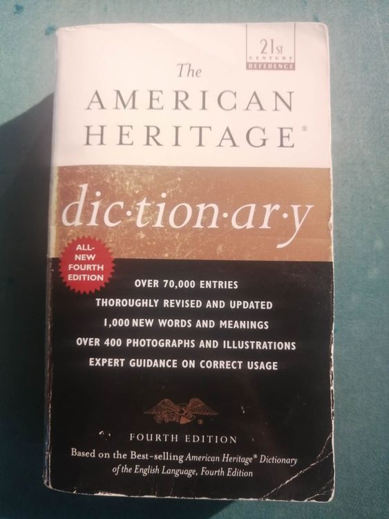 The American Heritage English Language Dictionary Kaufen auf Ricardo