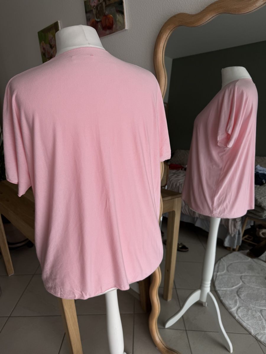 T-shirt: Rosa Feinstrick Oberteil / Shirt – Nuovo (secondo la descrizione) da Muttenz venduto da einfach-schoen 2