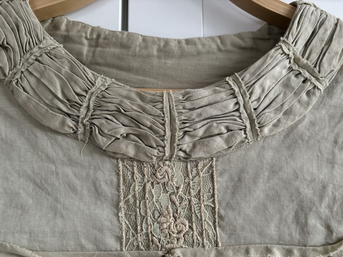 Ewa I Walla Camicette: Ewa i Walla Blouse SS13 44337, Moss, Size S – Usato da Erlenbach ZH venduto da verbena_mint 2