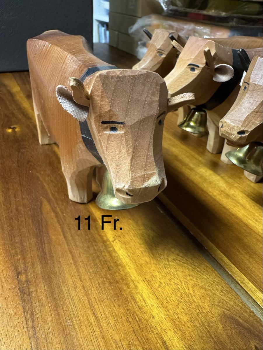 Giocattoli: Holztiere Kuh, Rind, Stier – Nuovo (secondo la descrizione) da Wasterkingen venduto da phi_6w2v 1