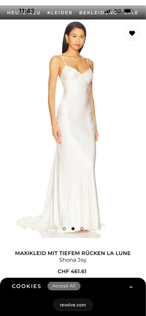 Vestiti: Shona Joy Maxikleid, weiss – Nuovo (secondo la descrizione) da Dübendorf venduto da 9320 1