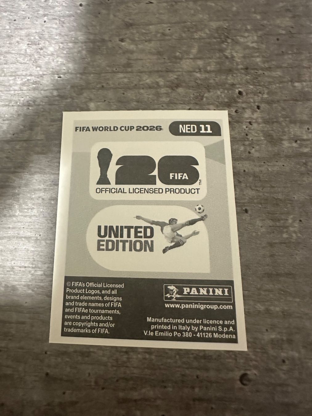 Panini Carte collezionabili: NED 11 , FIFA WORLD CUP 2026 PANINI – Nuovo (secondo la descrizione) da Frauenfeld venduto da 1PegPeg1 1