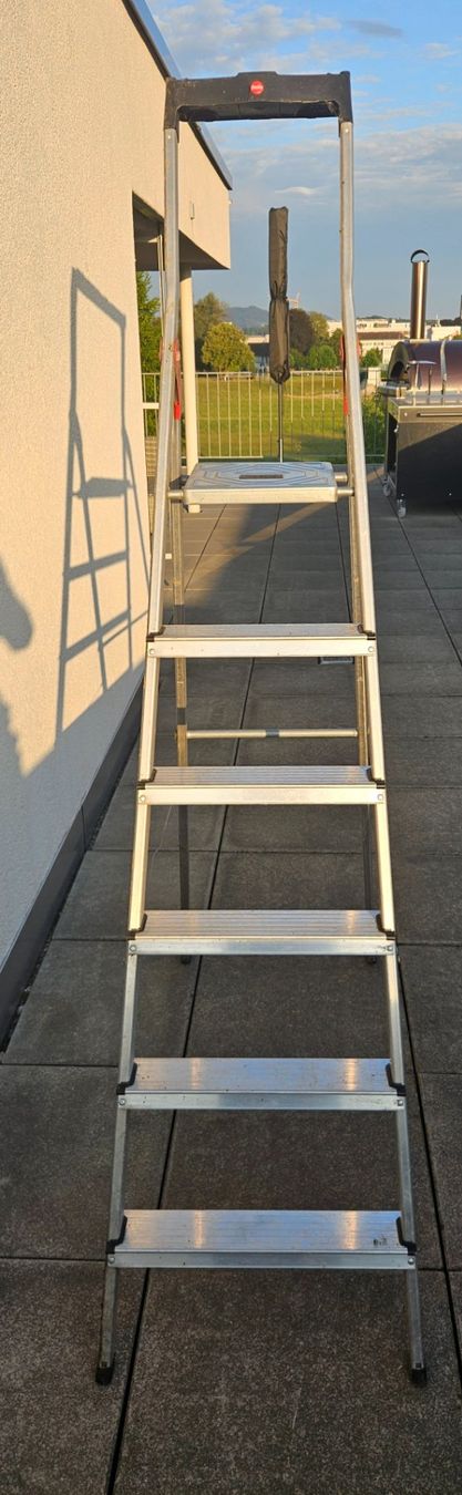 Hailo Scale: Hailo Stehleiter L60 6 Stufen – Usato da Gossau SG venduto da Chris55 2