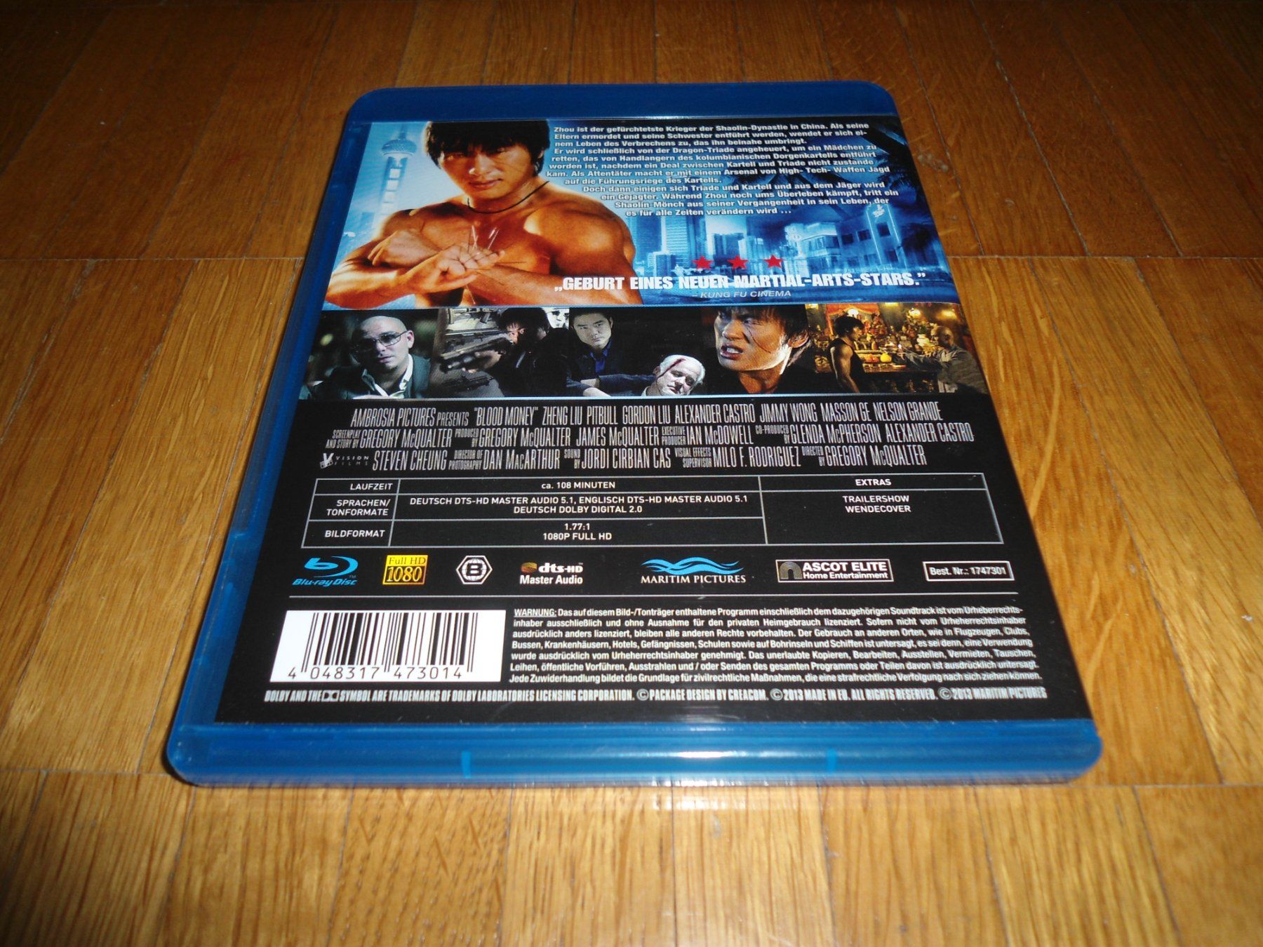 Alle DVDs: Blood Money - BLU-RAY - UNCUT – Gebraucht aus Basel von havsok 1