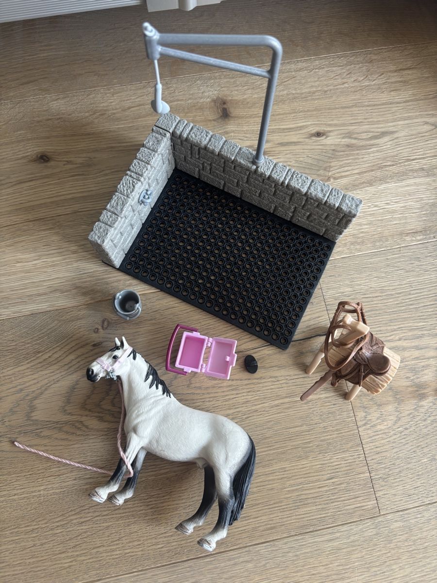Schleich Jouets: Schleich Pferdewäsche – D'occasion à Riedholz par Elch121 1