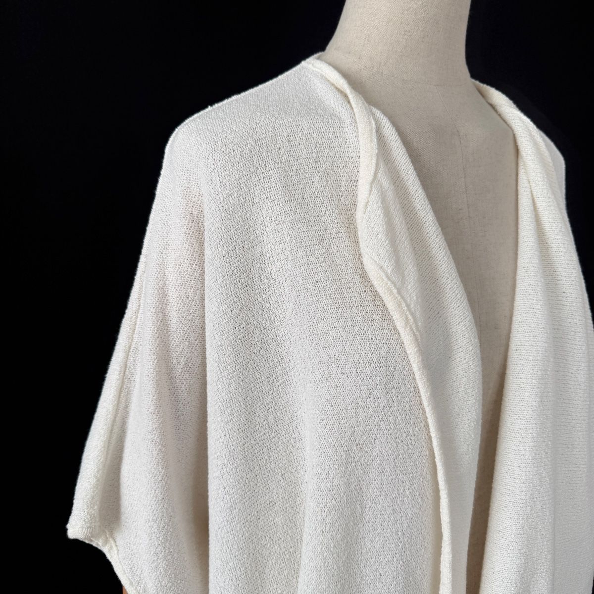 Barbara Speer Maglioni & Felpe: BARBARA SPEER White Cotton Cardigan – Nuovo (secondo la descrizione) da Freienbach venduto da Avviivva_Shop 4